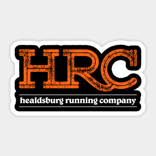 Healdsburg Running Company (white type) Sticker